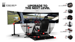 Next Level Racing GT Seat Add On for Wheel Stand DD / 2.0 (Next Level Racing GTtrack Simulator Cockpit)