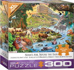 Eurographics Noah's Ark Before the Rain by Steve Crisp Puzzle (Eurographics 6500-0980 Jigsaw Puzzle Multi-Coloured)