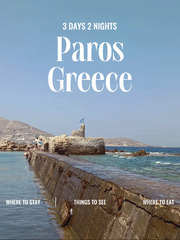 Paros Island Itinerary - Lemon8 Search