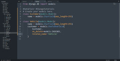 Visual Studio Code (Django ORM)