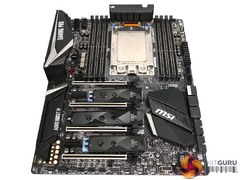 Msi X399 Gaming PRO Carbon AC Motherboard ATX Socket TR4 AMD X399 Chipset (MSI X399 SLI Plus Motherboard Socket TR4 ATX AMD X399)