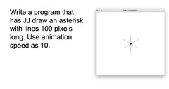 Solved .. Python Turtle Graphics Write a program that has JJ ...