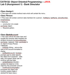 Solved%20ST8132:%20Object%20Oriented%20Programming---JAVA%20Lab%205%20%7C%20Chegg