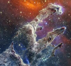 Pillars of Creation (Pillars of Creation James Webb Space Telescope)