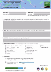 Design request form - PDF Archive