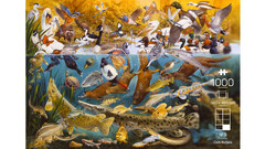 The Wildlife Collection - Cold Waters (Cool Waters 500pc Jigsaw Puzzle by James Hamilton Grovely)