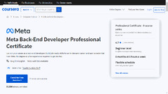 Meta Back-End Developer Professional Certificate