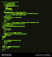 Program Code Listing, Abstract Programming Background