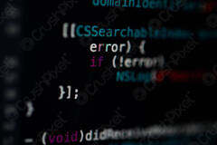 Programming code abstract technology background of software developer