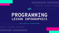 Programming Lesson Google Slides & PowerPoint template