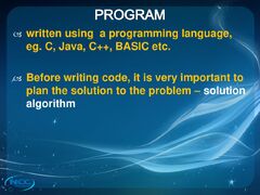 CHAPTER 1 Introduction to Structured Programming. - ppt