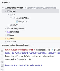 Create message files | PyCharm Documentation