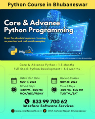 Python - Course | Classes | Training Institute In Bhubaneswar