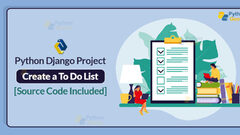Python Django Project Create A To Do List