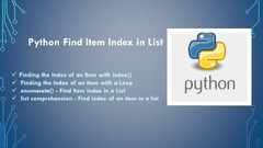 Python Find Item Index in List - Spark By {Examples}