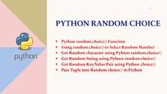 Python random.choice() Function - Spark By {Examples}