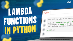 Python Lambda Functions - GeeksforGeeks