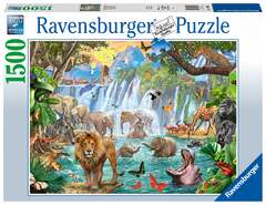 Ravensburger Waterfall Safari 1500 Piece Puzzle