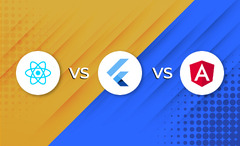 What is Best in 2024: React Vs. Angular Vs. Flutter?