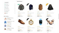 Ecommerce website Template Using HTML, CSS, and JavaScript