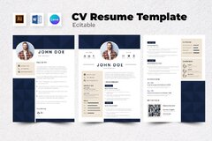 Resume - CV Template Web Developer Version 1 - Design Cuts