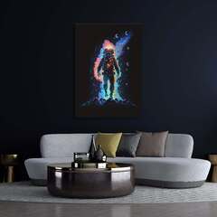 Retro Space Explorer Wall