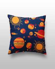 Cognitive Surplus Retro Space Pillow Cover (Retro Space Pillow Cover)