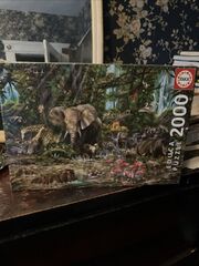 African Jungle Educa 2000 Piece Puzzle (Educa 2000 African Jungle)