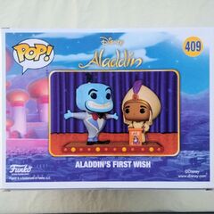 ALADDIN GENIE MOVIE MOMENT Aladdin's First Wish Funko Pop #409 ...