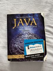 Introduction to Java Programming, Comprehensive Version by Y. Daniel Liang