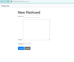 Build a Flashcards using Django - GeeksforGeeks