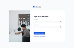 Flowbite Login Page