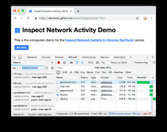 Inspect Network Activity (Chrome DevTools)