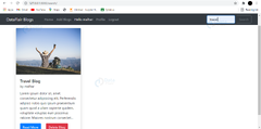 Create a Blog Application with Python Django - DataFlair