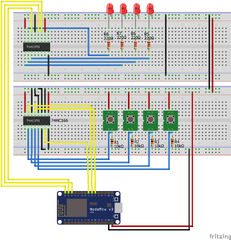 Shift Register Tutorial for Arduino, ESP8266 and ESP32