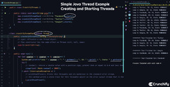 Simple Java Thread Example: Creating and Starting Threads