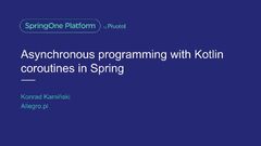 Kotlin Coroutines in Spring