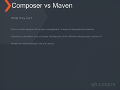 Composer vs Maven - Speaker Deck