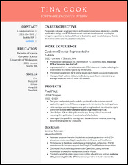 32 Software Engineer Resume Examples Designed for 2024