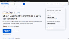 Coursera - Object Oriented Programming in Java Specialization