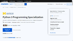 Coursera - Python 3 Programming Specialization