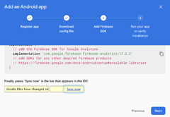 How to Sync Project with Gradle Files when Adding Firebase to ...