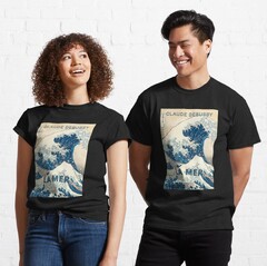 Redbubble Debussy La Mer Claude Debussy Classic T-shirt