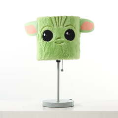 Idea Nuova Star Wars The Mandalorian The Child Plush Shade Table Lamp (Star Wars - Green The Mandalorian The Child Plush Table Lamp)