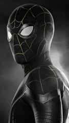 Spider-Man: No Way (Spider Man Black Suit Gold )