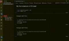 Working with Jupyter Notebooks in Visual Studio Code