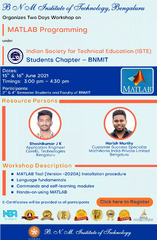 MATLAB Programming Workshop