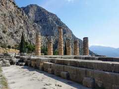 Temple of Apollo (Temple of Apollo, Delphi, Greece)