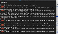 maven - Error in jira plugin development. while running mvn ...
