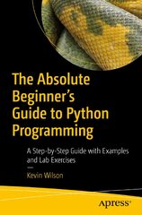 The Absolute Beginners Guide to Python Programming – rado